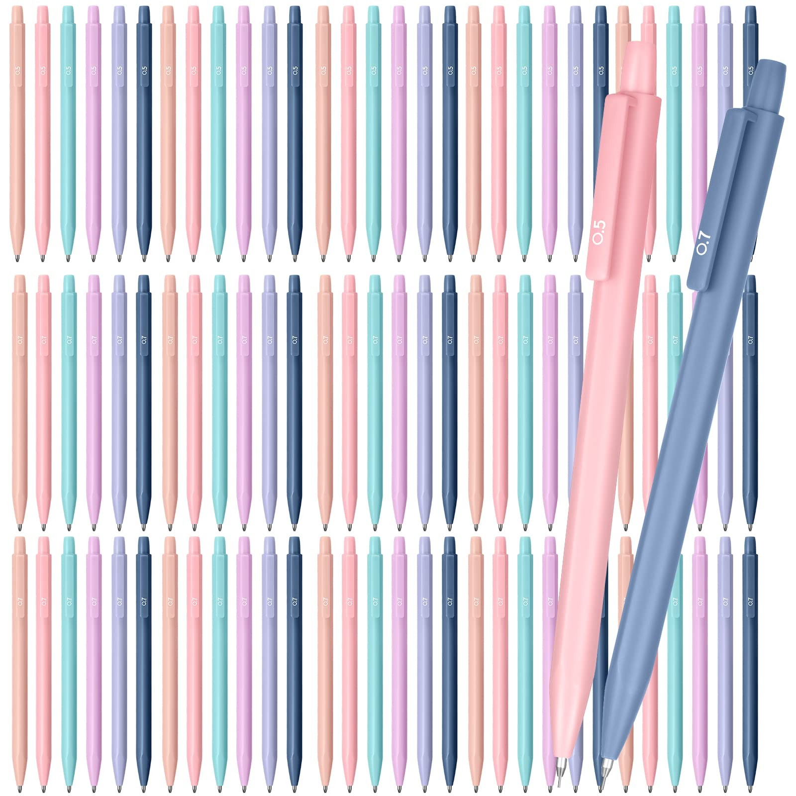 72 Pcs Cute Mechanical Pencil Set Pastel Aesthetic Mechanical Pencils for Kid…