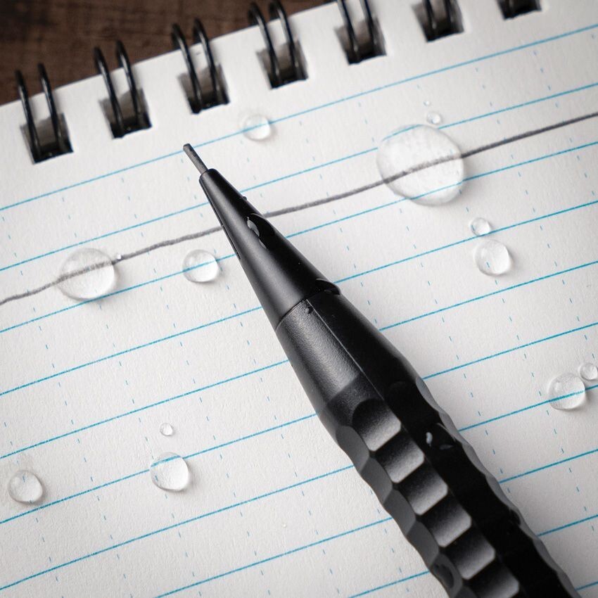 Rite In The Rain Precision Twist Pencil Black Low Residue Rubber Eraser USA MADE