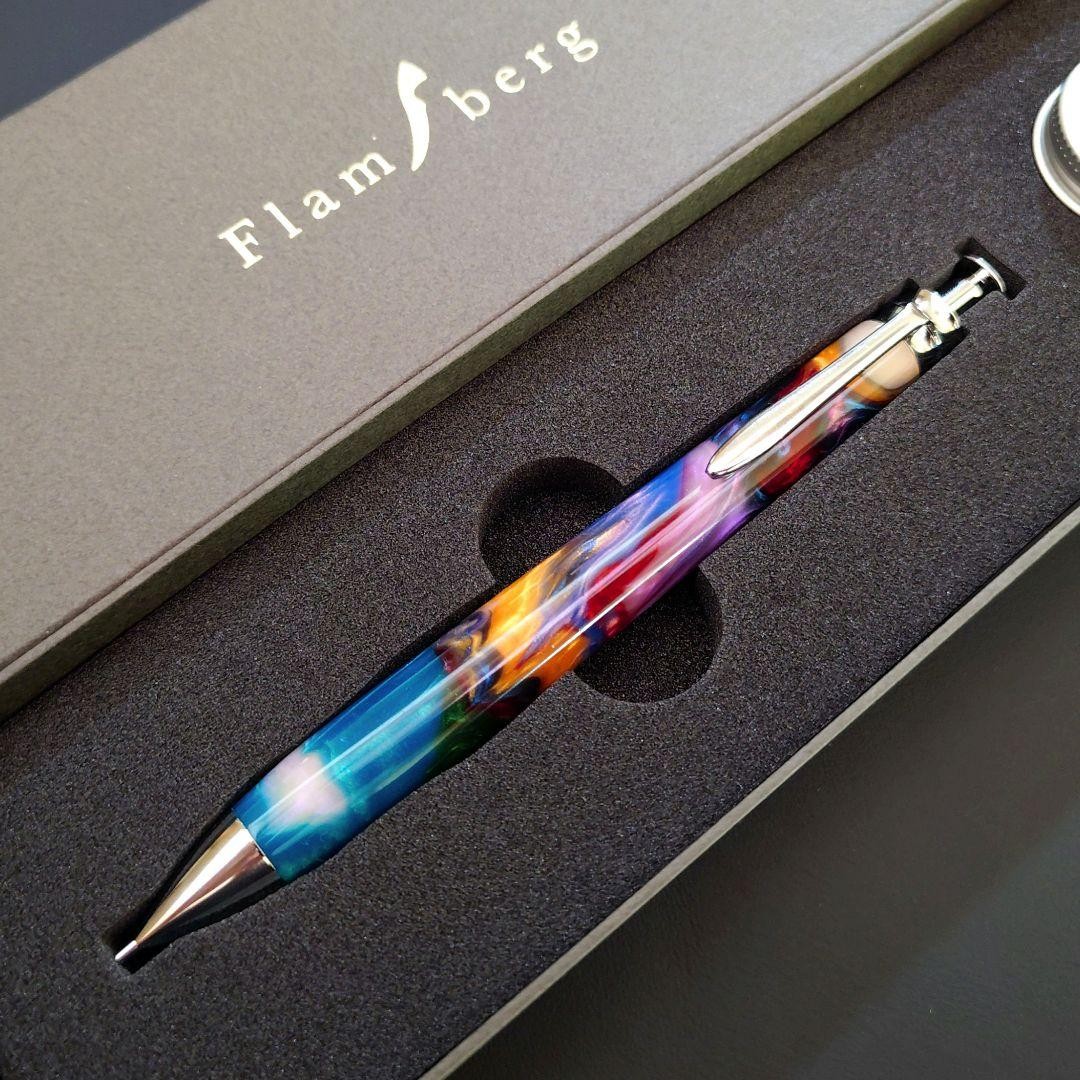 [Flamberg] Mechanical pencil (resin, wood shaft, low center of gravity type)