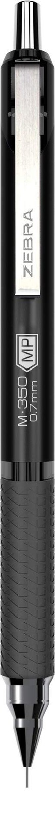 Zebra Pen M-350 Mechanical Pencil, Space 1 Count (Pack of 2), Black Barrel