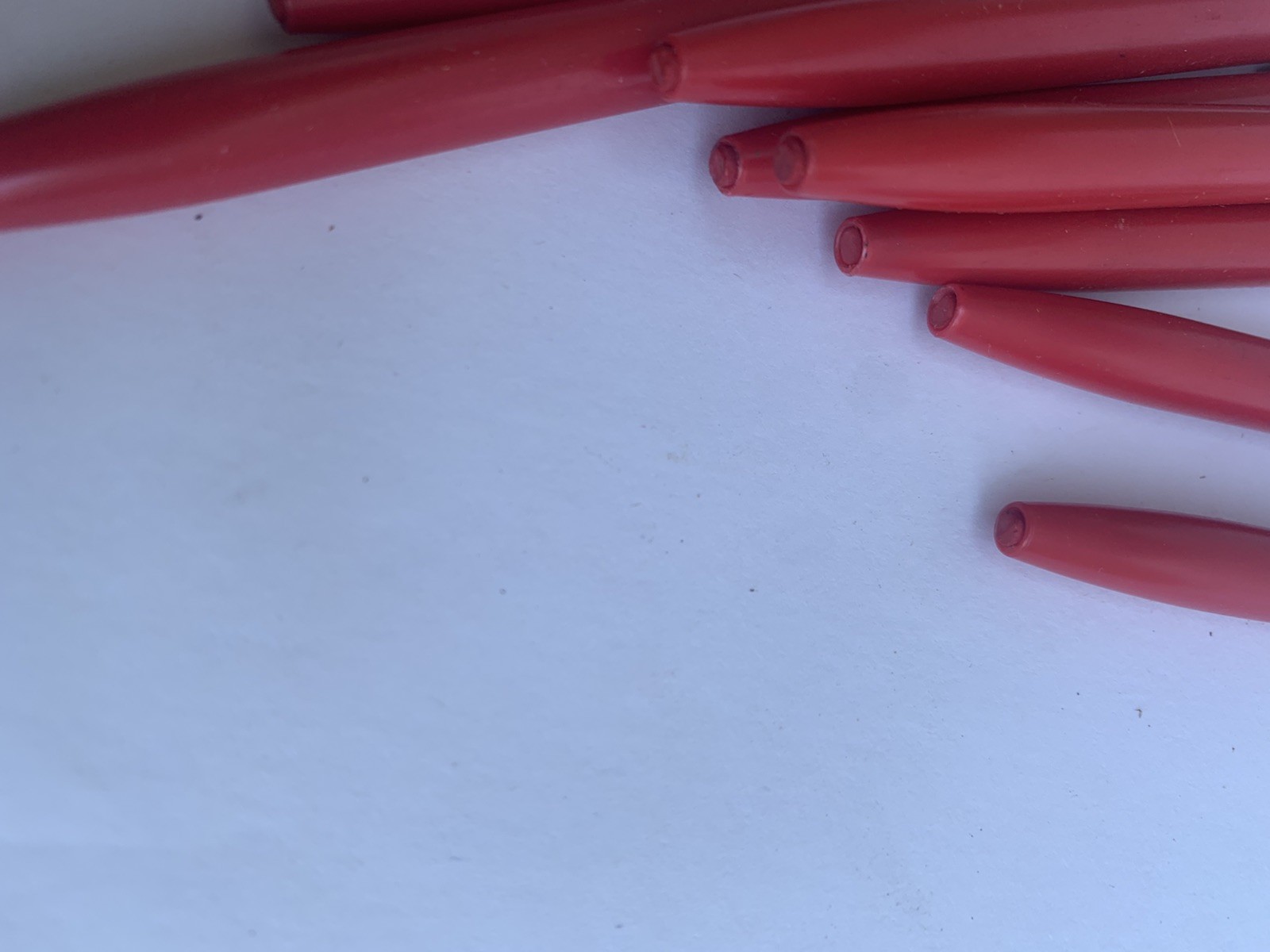 9 Vintage Scripto Mechanical Pencils Grease Crayon Red US Government w Box