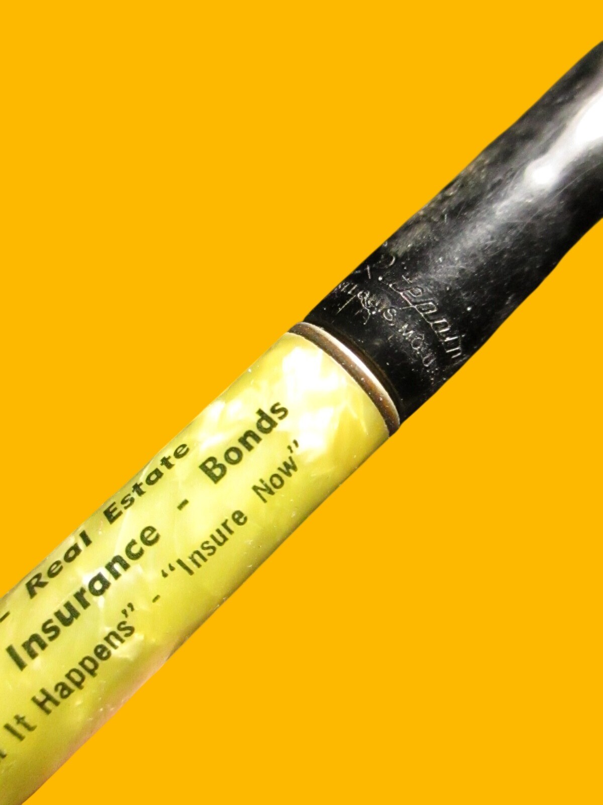 Vintage Mitchell Nebraska Insurance Agency Mechanical Pencil Ritepoint St Louis