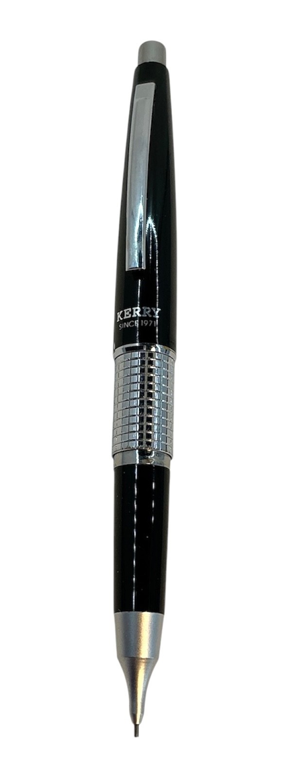 Vintage Pentel Kerry mechanical pencil .05 mm black silver Japan