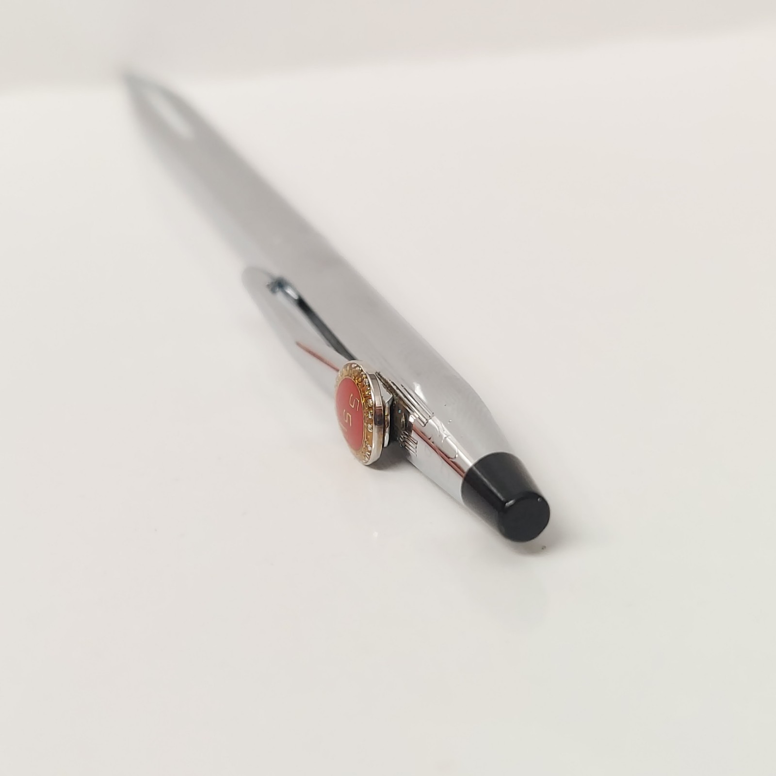 Cross Silver Chrome Mechanical Pencil 5.25″ Knurled Grip Logo Southern Systems