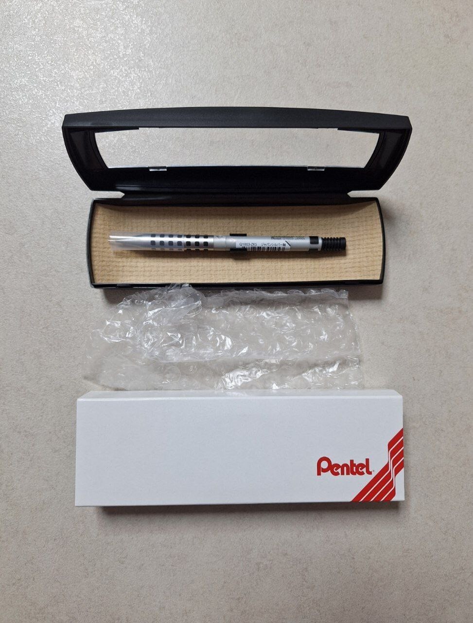 SMASH Pentel Mechanical Pencil 0.3mm Kitera Silver Limited Edition Q1003-ZKS