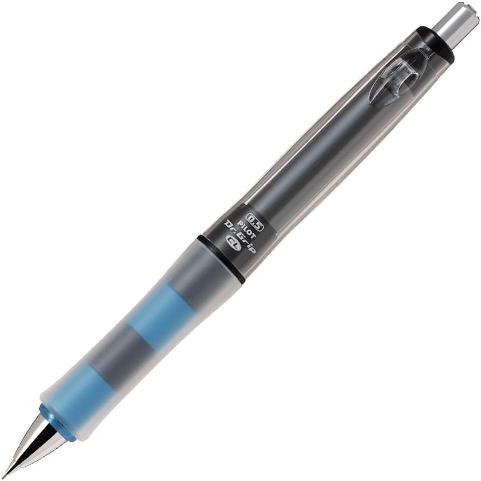 Dr. Grip Play Border Shaker Mechanical Pencil 0.5 Mm, Black/Blue (HDGCL-50R-PBL)