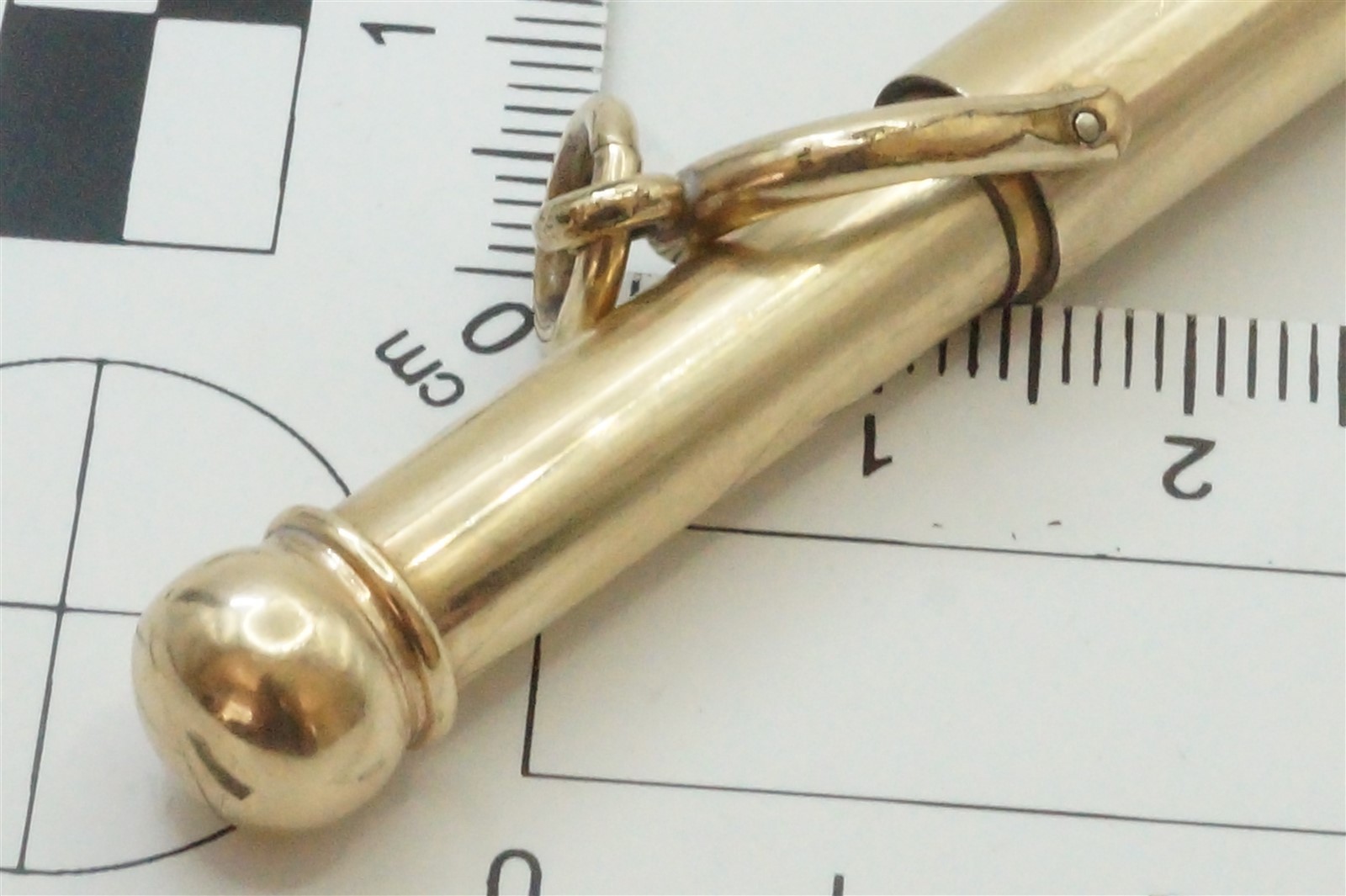 ANTIQUE GOLD CASED MAGIC / PROPELLING PENCIL HICKS NEW YORK c1900