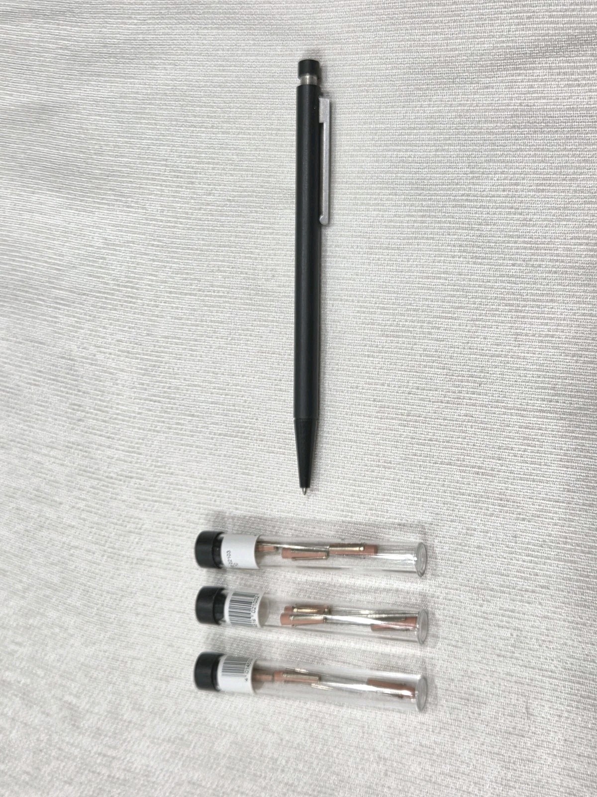 LAMY CP1 Mechanical Pencil 0.5mm Matte Black Germany Bauhaus + Eraser Refills