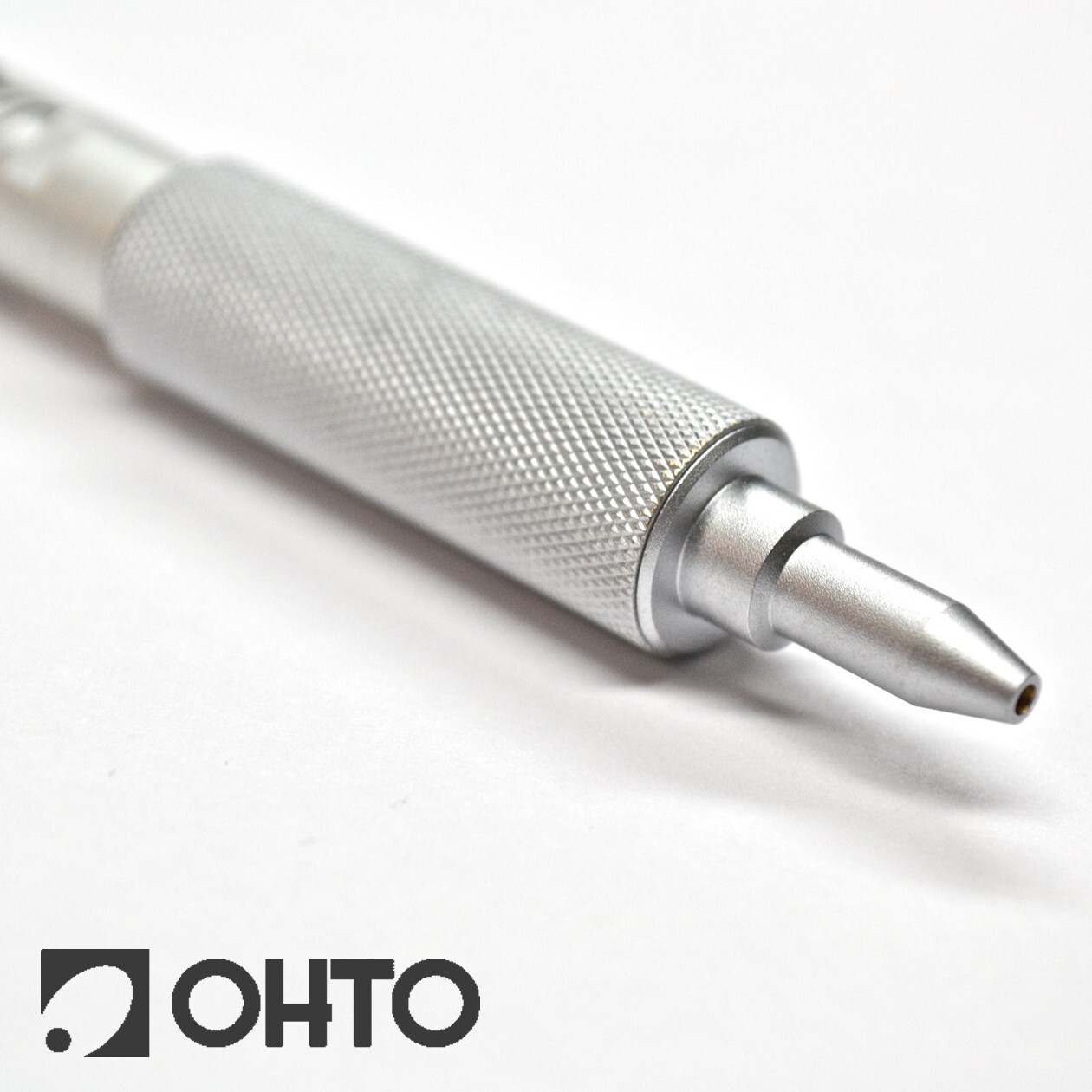 OHTO Aluminum Knurled Grip Mechanical Pencil MS01 0.5mm Made in Japan
