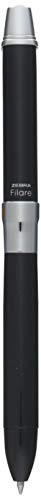 ZEBRA multi-function pen 2color + mechanical pencil filare black P-SA11-BK