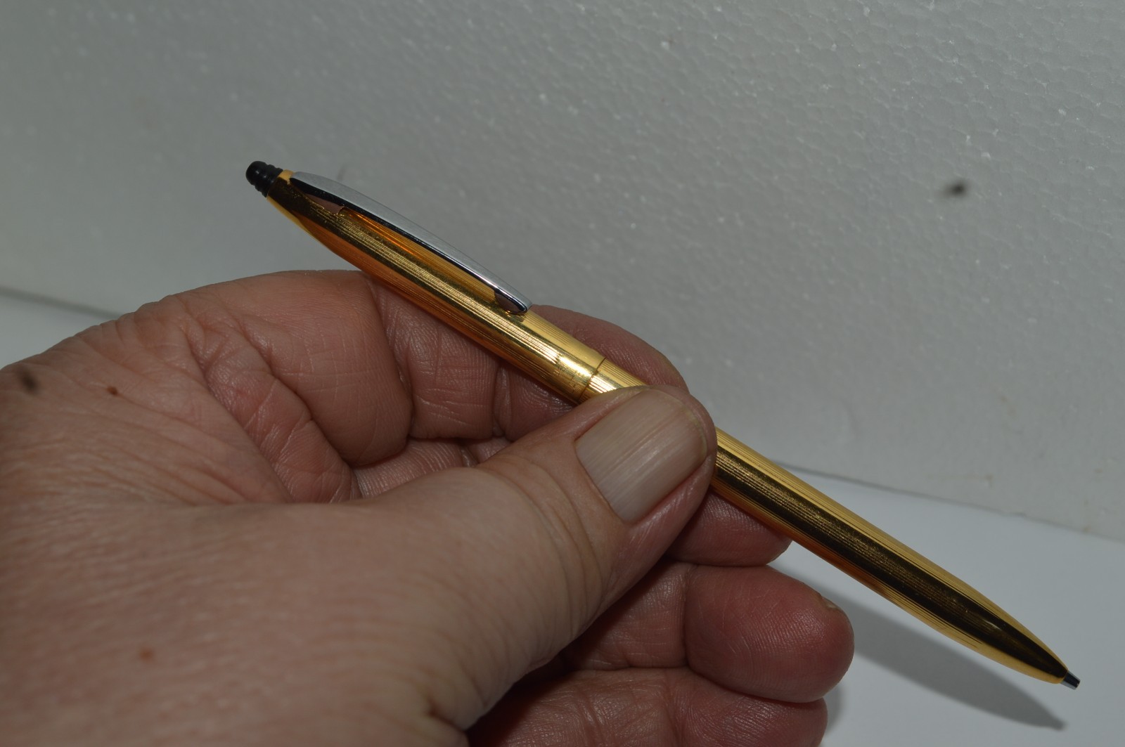 HAMILTON 14k Gold Electroplate Mechanical Pencil 0.9mm Made In USA Circa 1970s