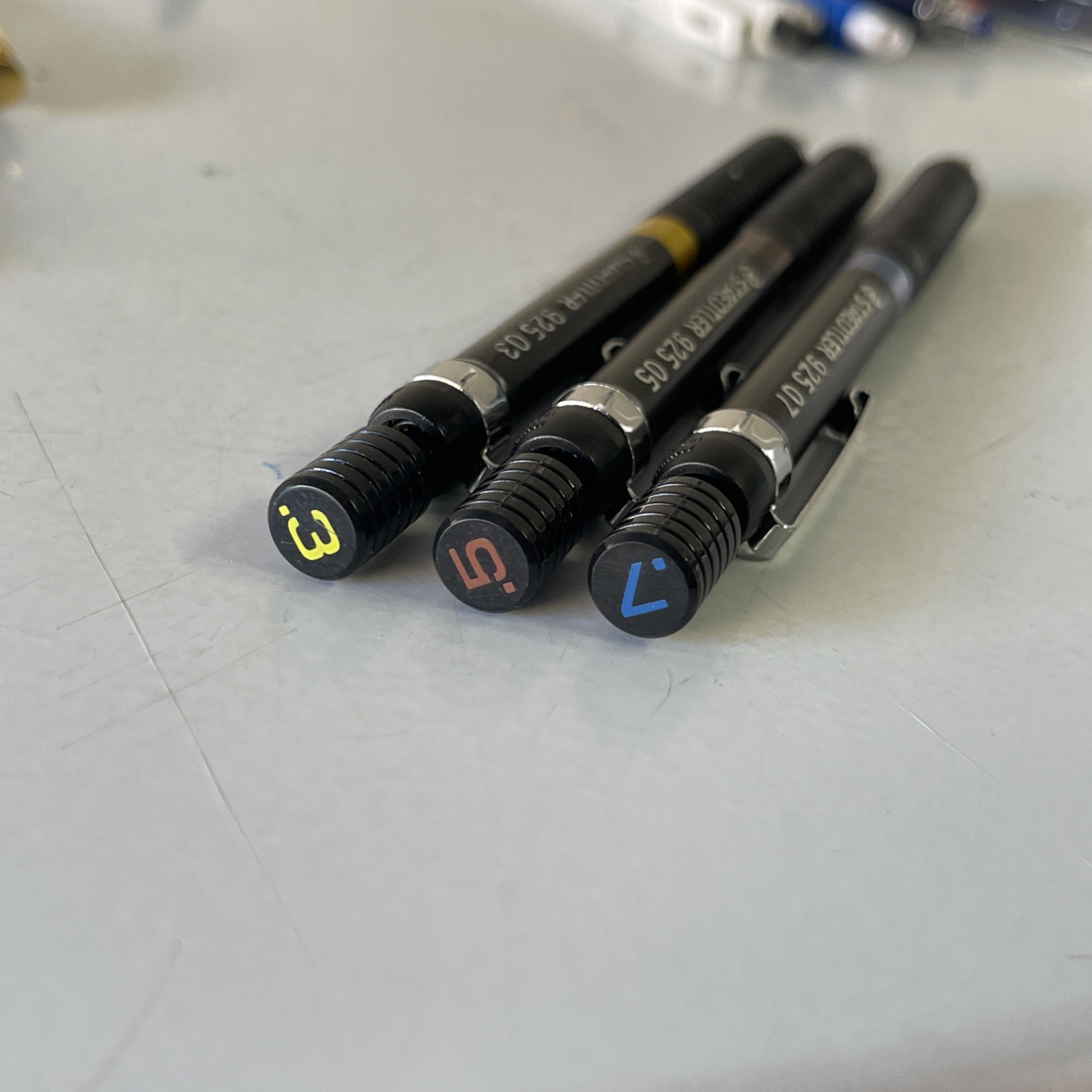 Lot x 3: Staedtler Mechanical Pencil Model 925 Combo 925 03 05 07 New / Unused
