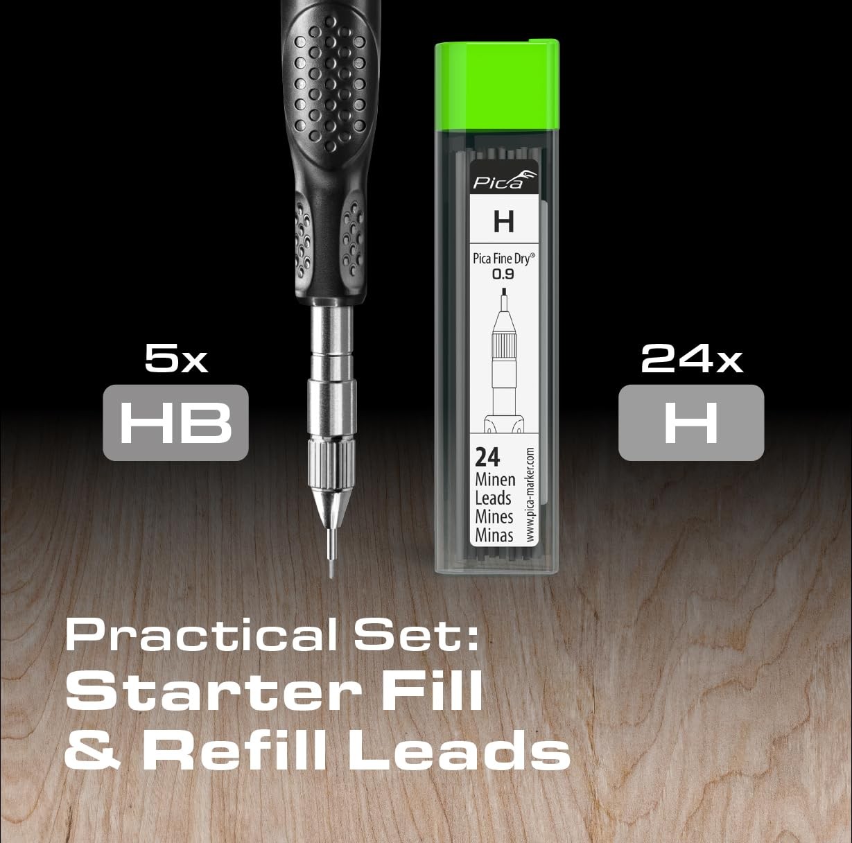 Fine Dry Bundle 70705, consisting of 7070 Fine-Dry Automatic Longlife Pencil …