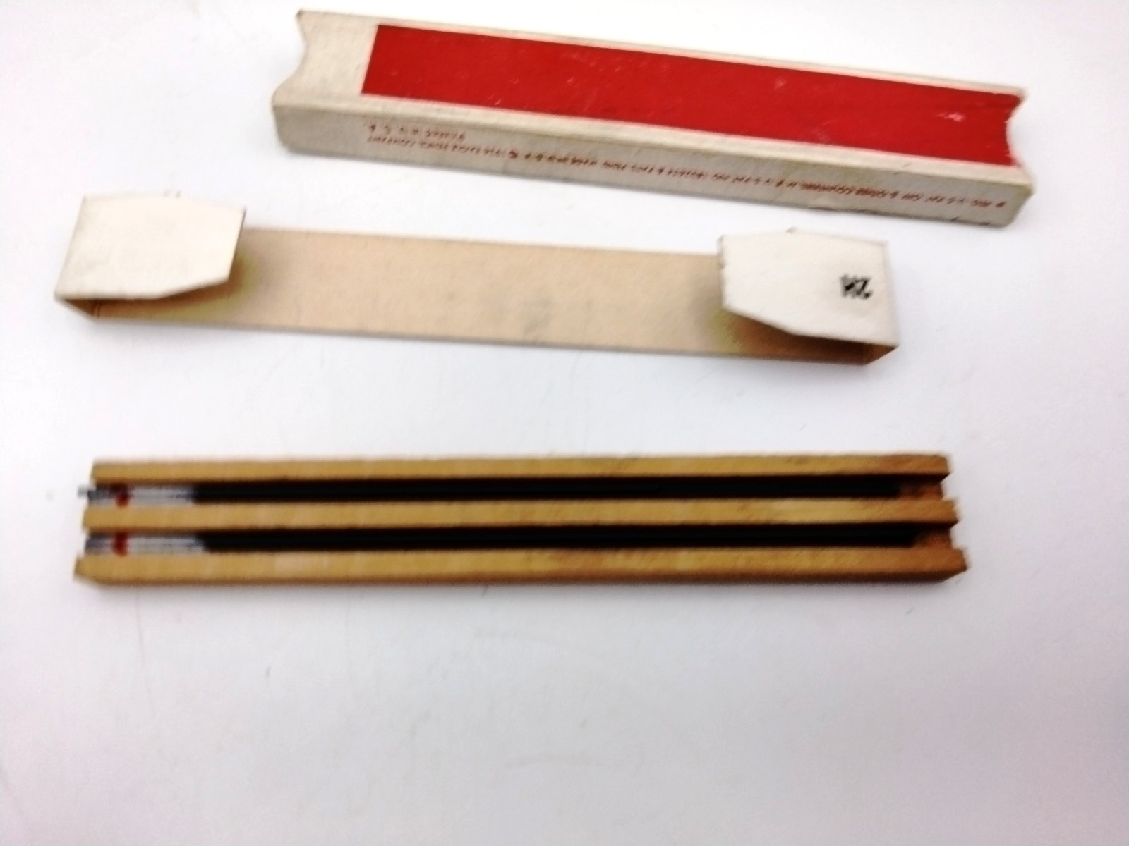 Vintage Eagle Mikado Semaphore & Autopoint Leads Sheaffer Fineline Eraser Tin