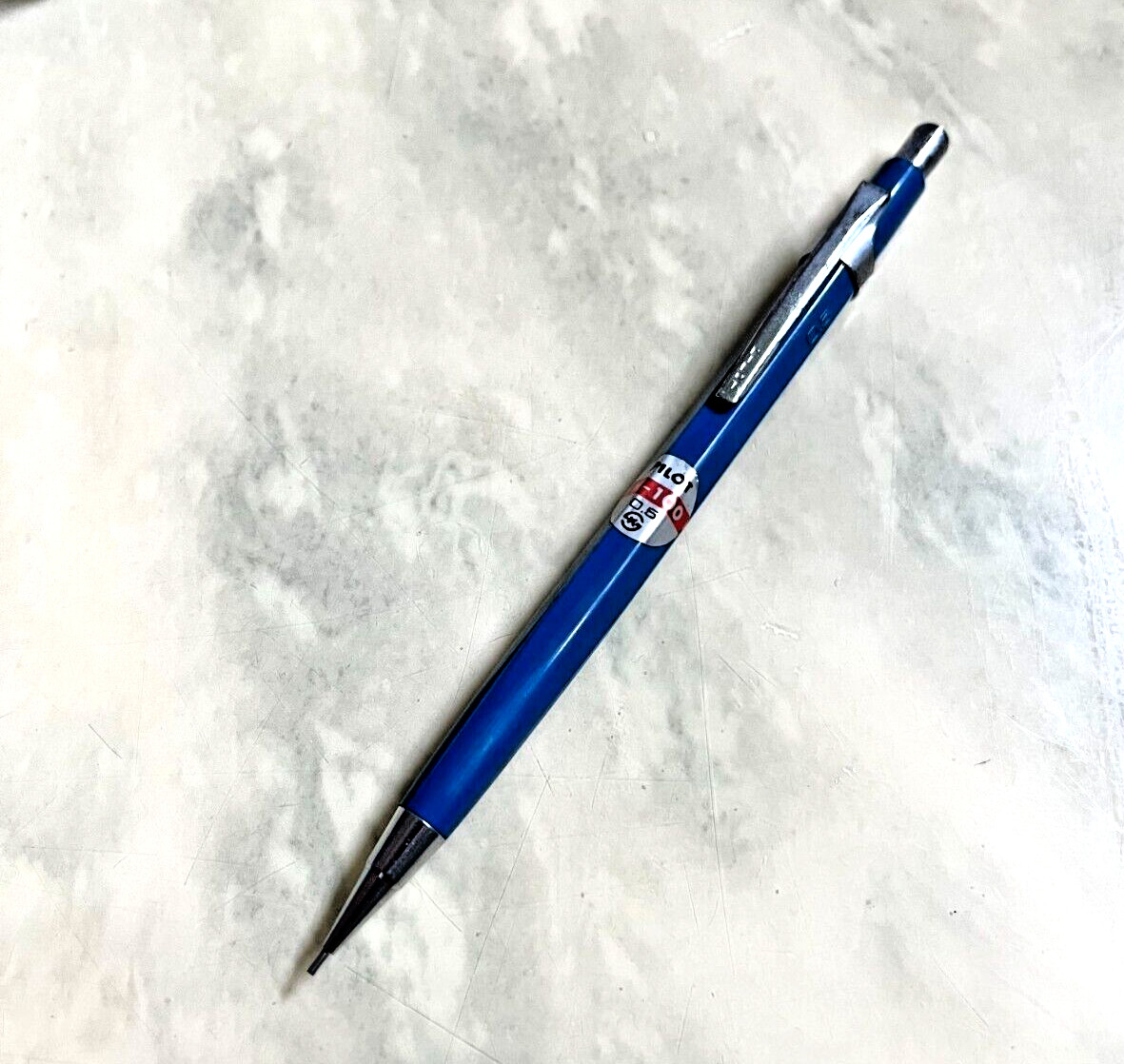Vintage Pilot H-100 Mechanical Pencil Blue Body 0.5 mm