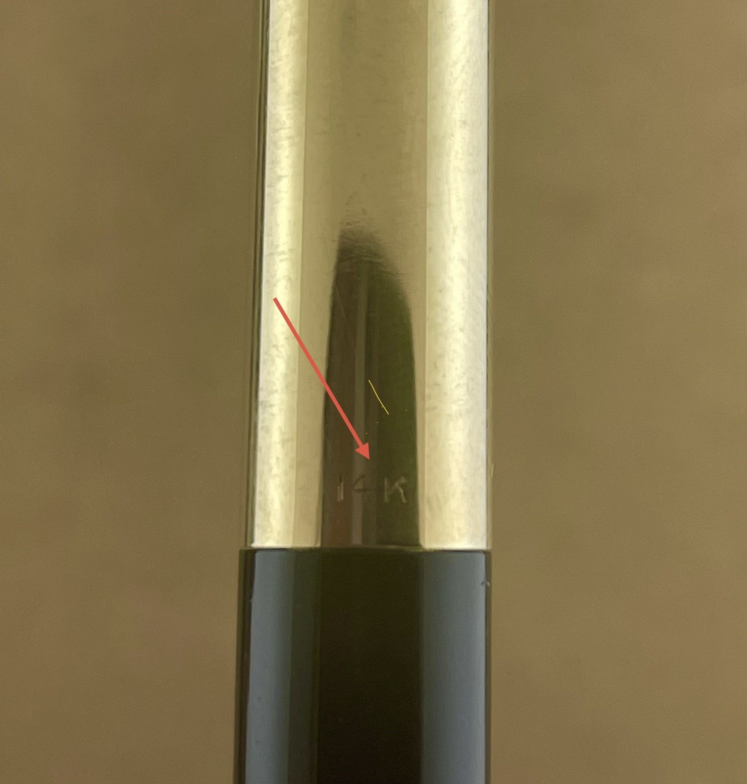 14K Solid Gold Cap Parker 51 Fountain Pen Pencil ~ About $800 Scrap ~ Clean!