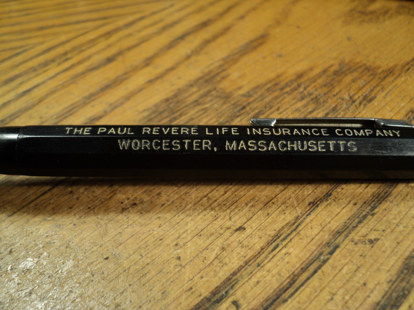 Vintage Autopoint Mechanical Pencil Paul Revere Life Insurance Worcester MA B