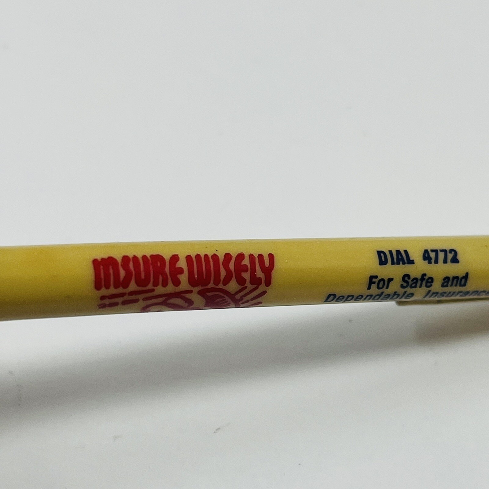 W.C. Harvey Insurance Britt IA Iowa APCO Advertising Promo Mechanical Pencil