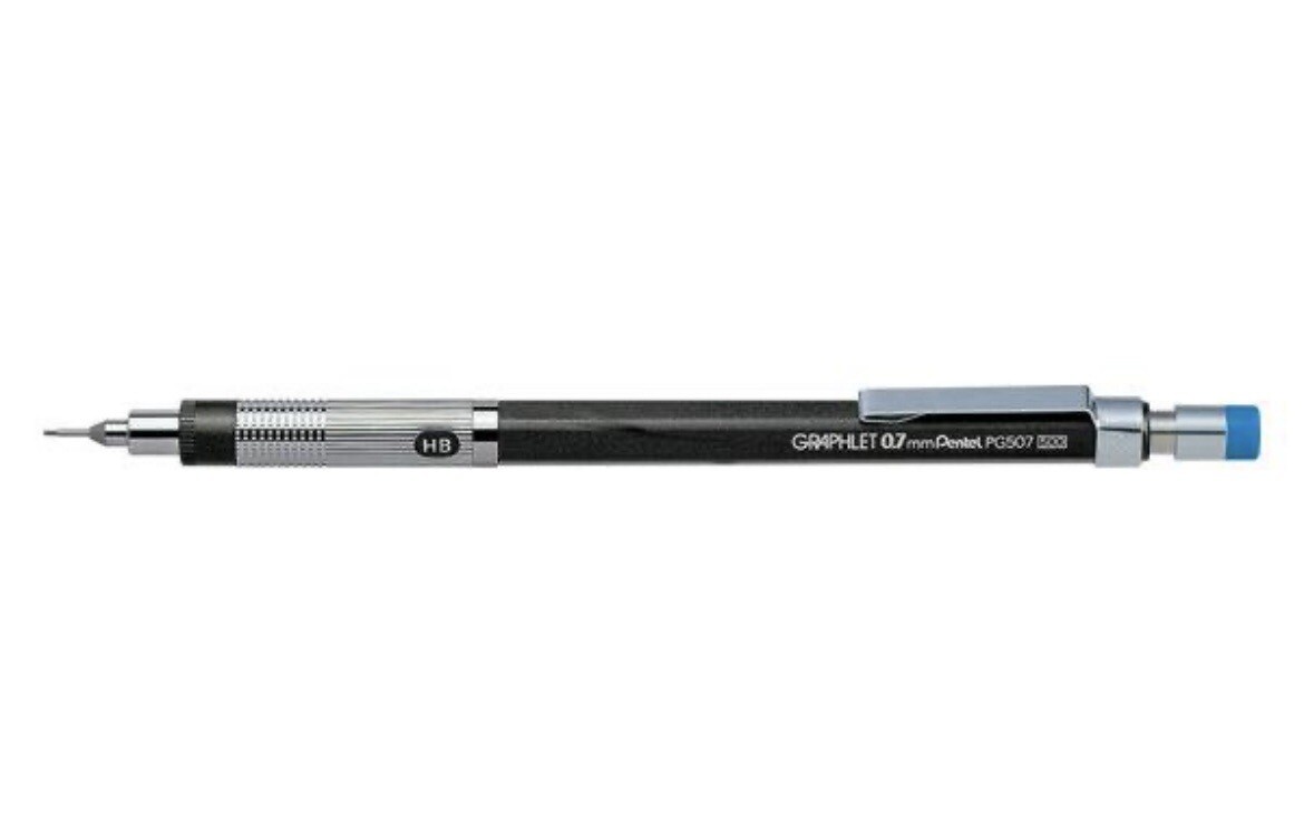 Pentel Mechanical Pencil Graphlet 0.7mm PG507-CD 10pcs