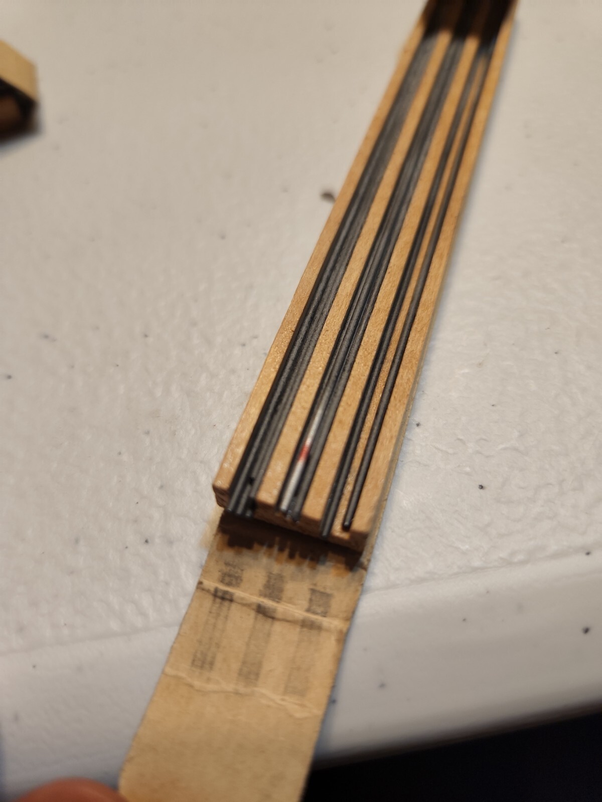 Vintage Semaphore Mikado extra thin leads,.036″ dia., 75-76 Black,1936 packaging