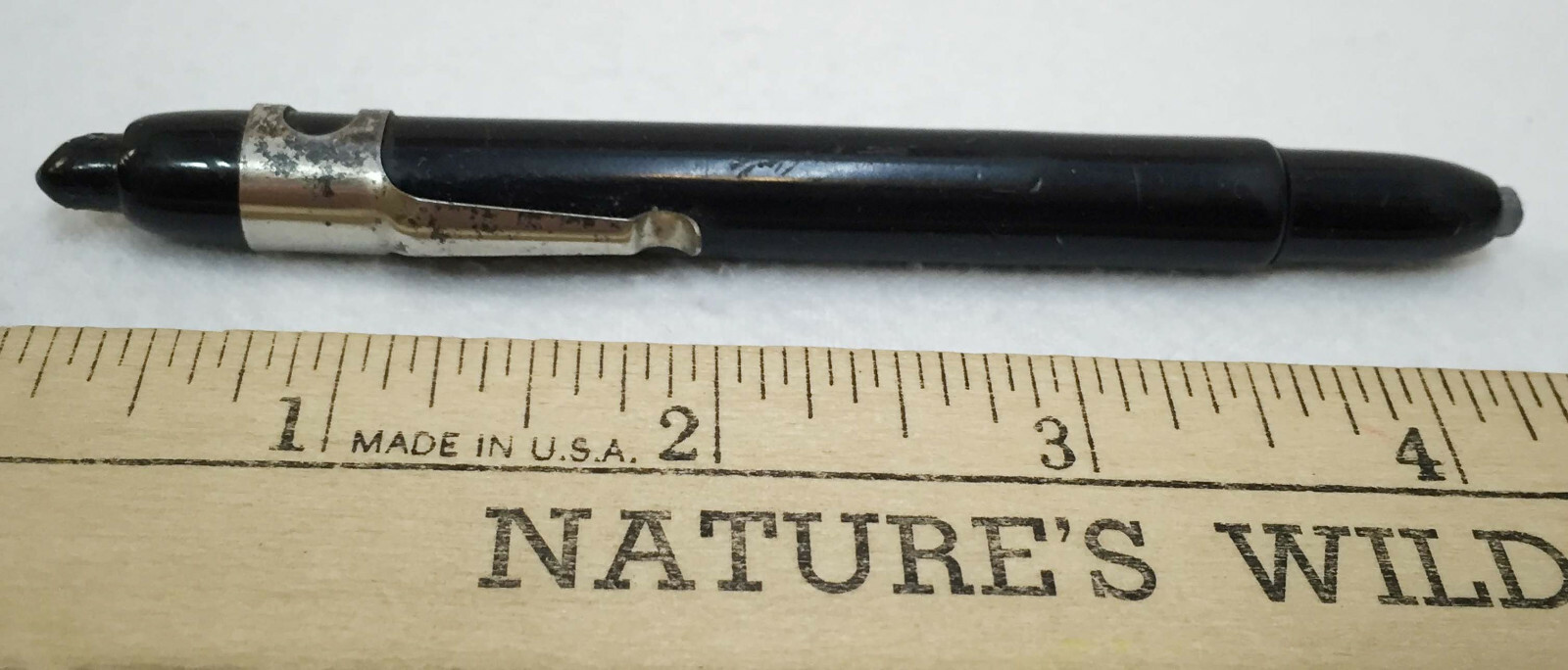 Listo China Marking Pen 1620 Lead Sticks Black 162 for Cellophane Glass Tin Vtg