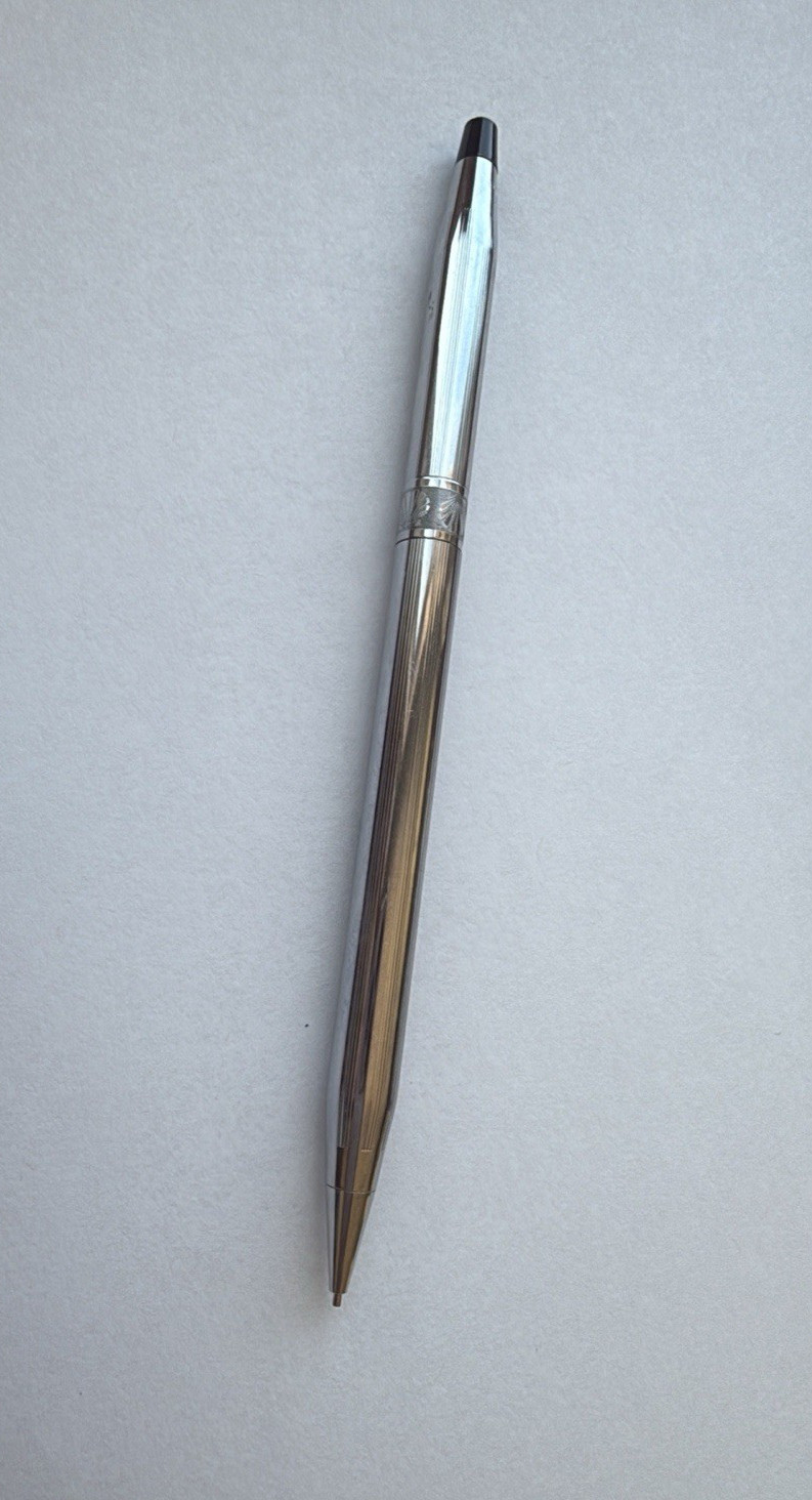 CROSS CHROME MECHANICAL PENCIL SHELL DESIGN