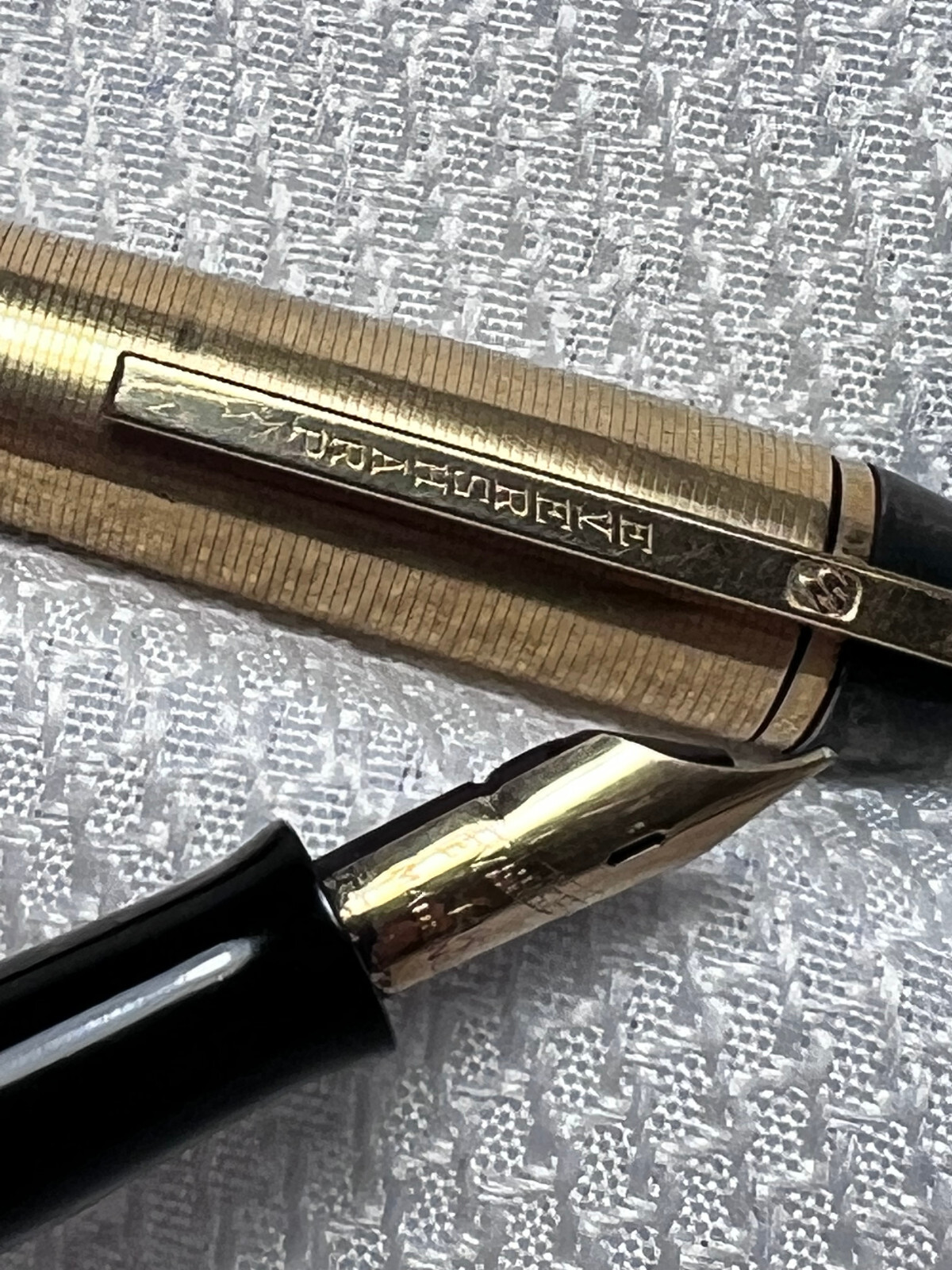 Double Check Eversharp Skyline Lever Fed Fountain Pen 14K Gold Eversharp NIB