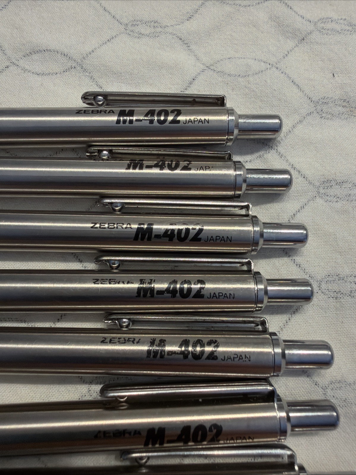 Lot Of 8 Zebra M-402 Mechanical Pencils Made In Japan