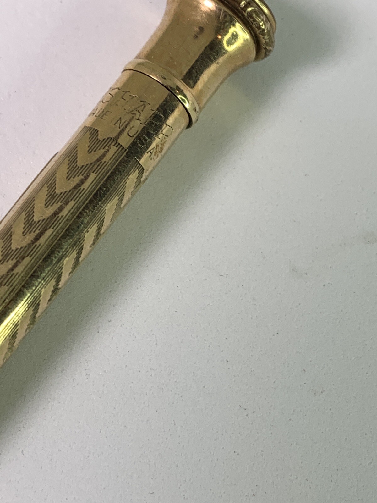 Wahl Eversharp Gold Filled Mechanical Pencil 5.25 Inch Tested Works Antique