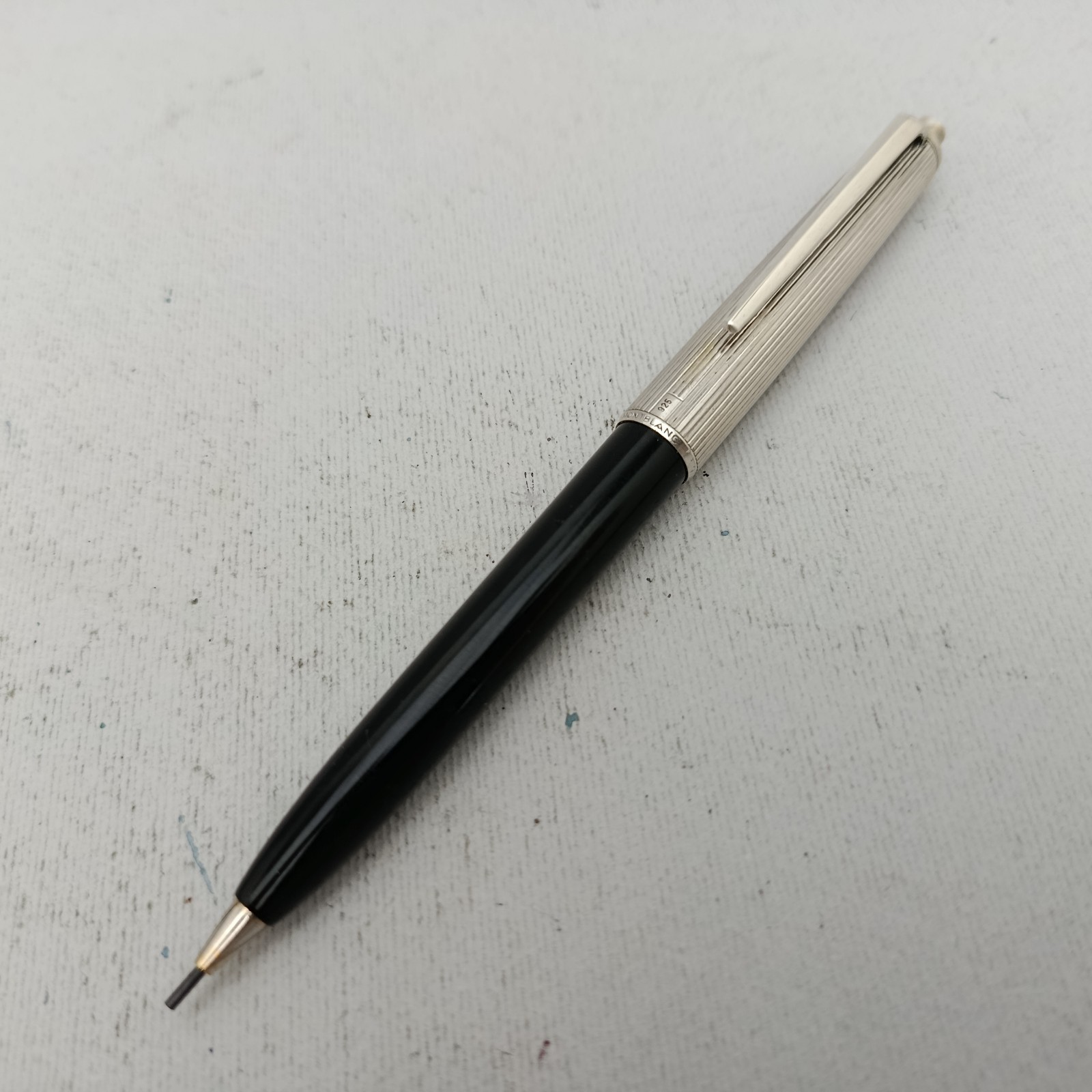 Montblanc No. 166 Sterling Silver 925 Mechanical Pencil 1.18mm Ultra Rare