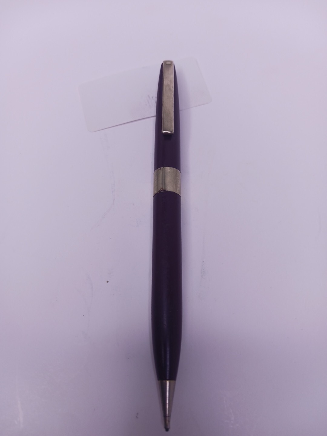 VTG Sheaffer Imperial IV Square Top White Dot Maroon Mechanical Pencil USA