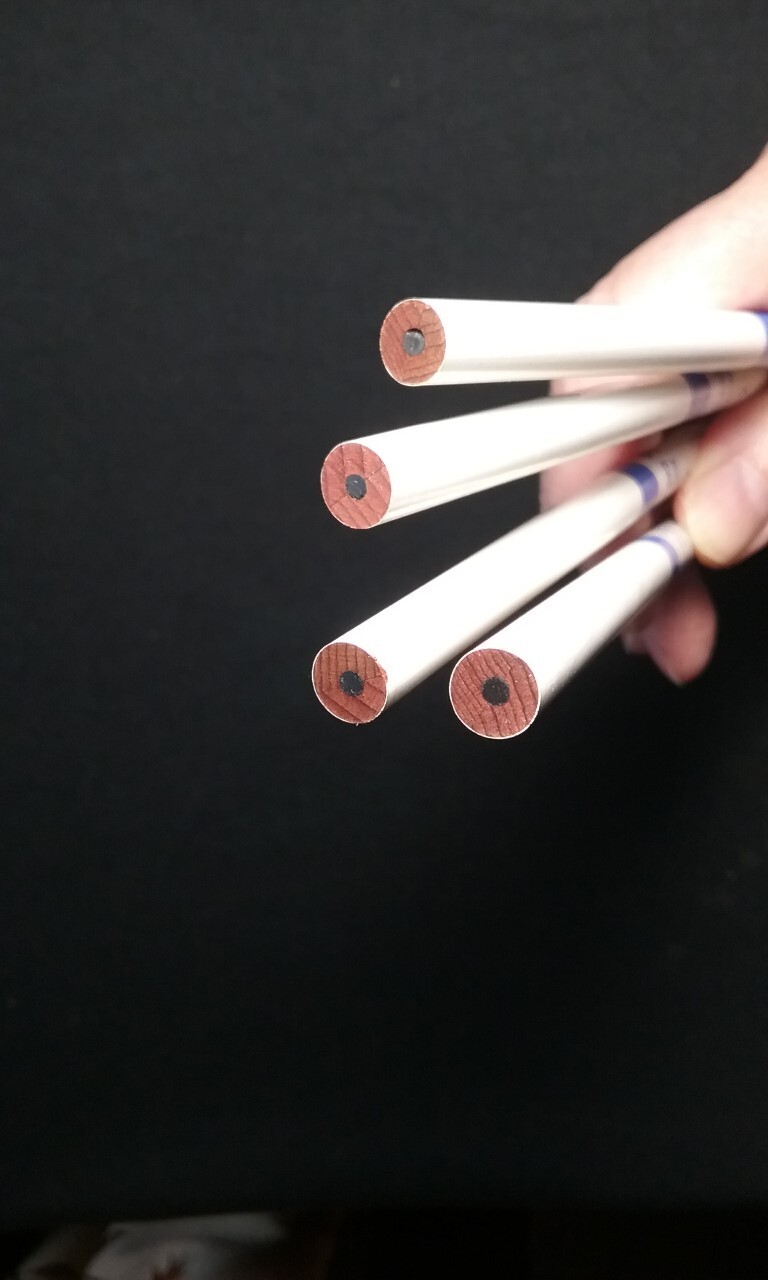Vintage Quebec Souvenir Pencils Notre Dame Du Cap-de-la Madeleine Set of 4