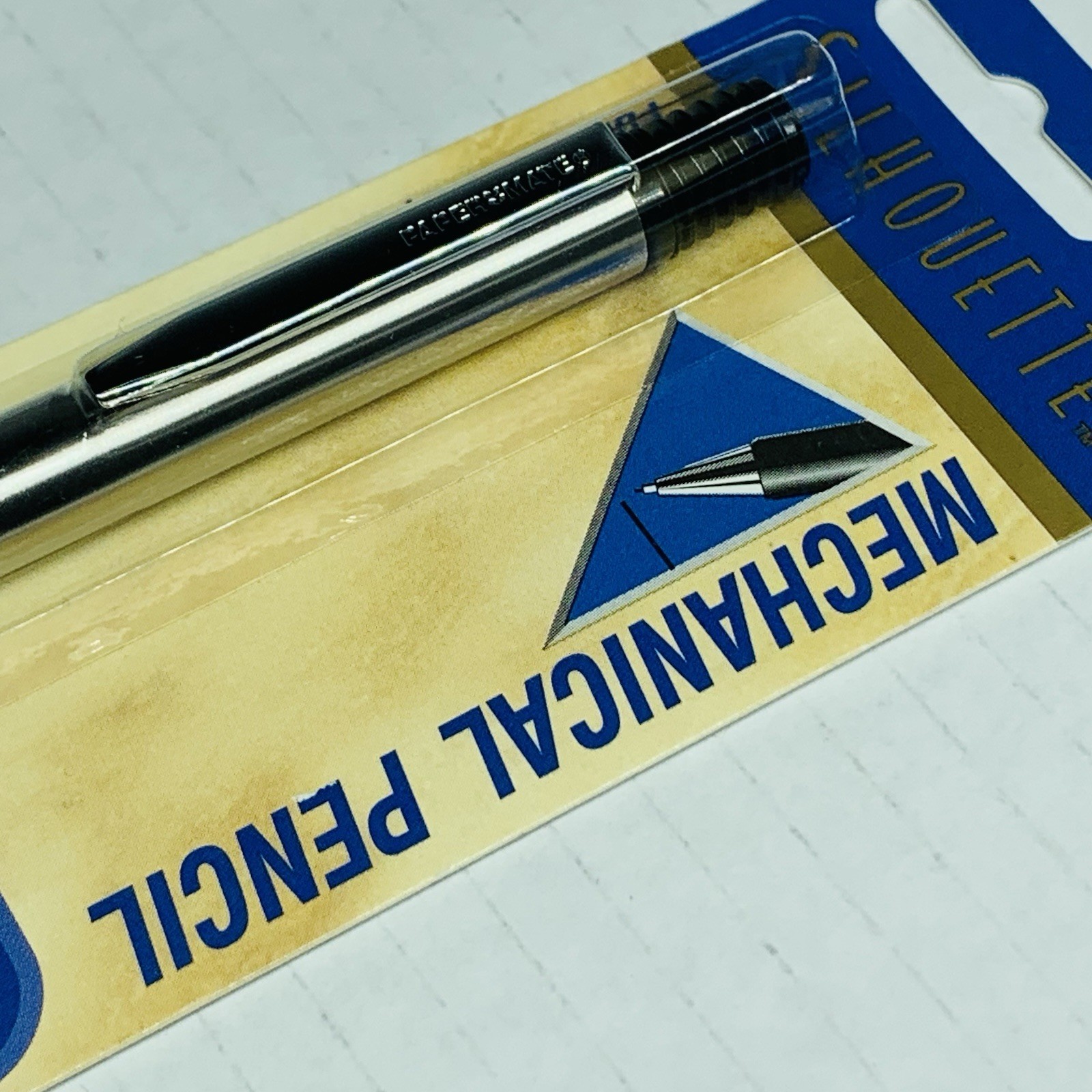 Sanford Silhouette Pencil 0.5mm Pencil Cushion Grip #51515 NEW 1996 Vintage NOS