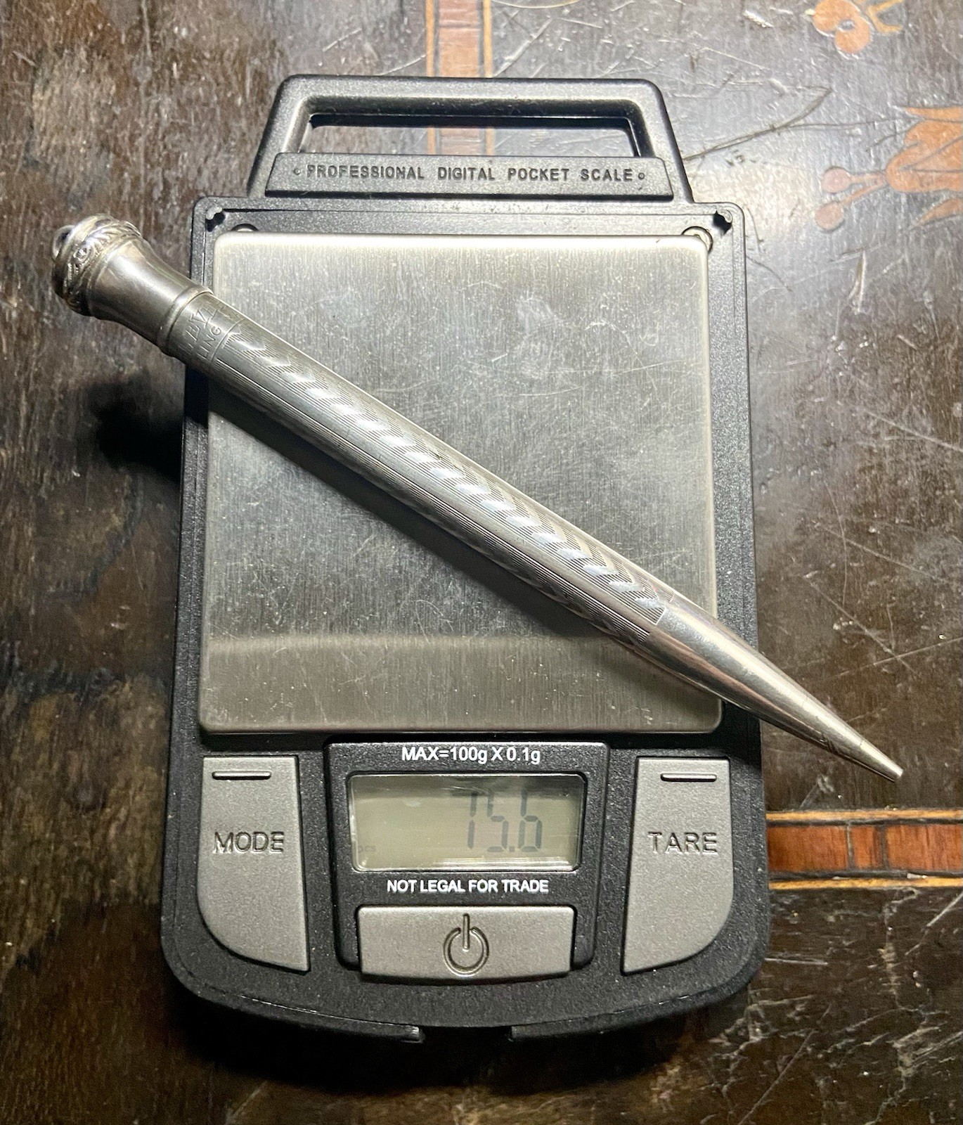 Antique 925 Sterling Silver Wahl Eversharp Mechanical Pencil Made In USA No Mono