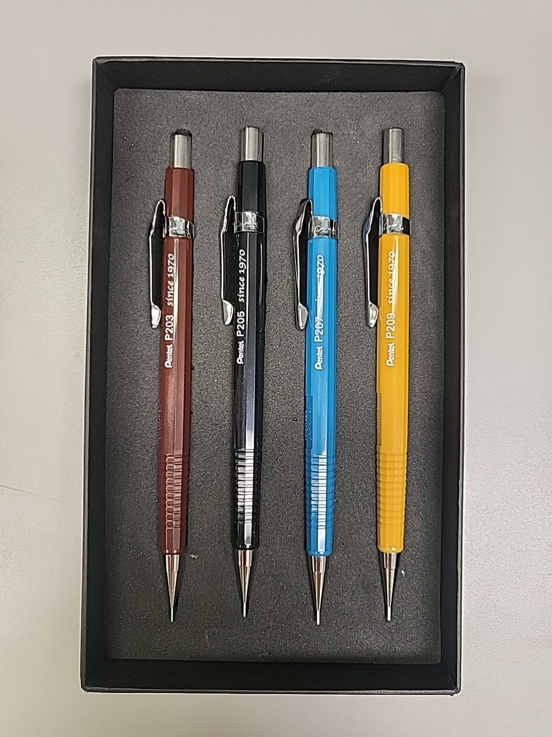 Pentel Sharp Classic Box Set – Since 1970, Set of 4