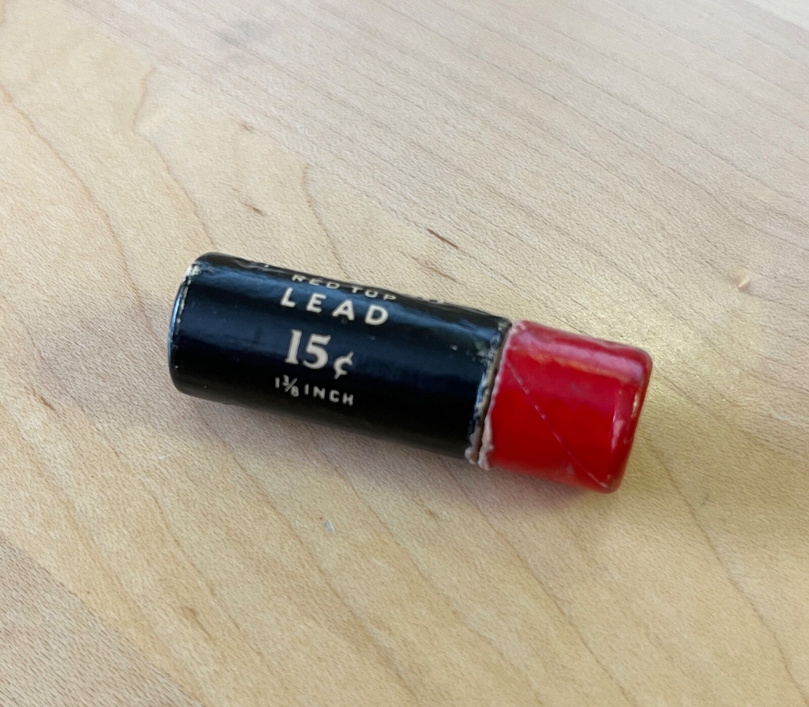 Vintage Eversharp Red Top Lead 1 3/8in