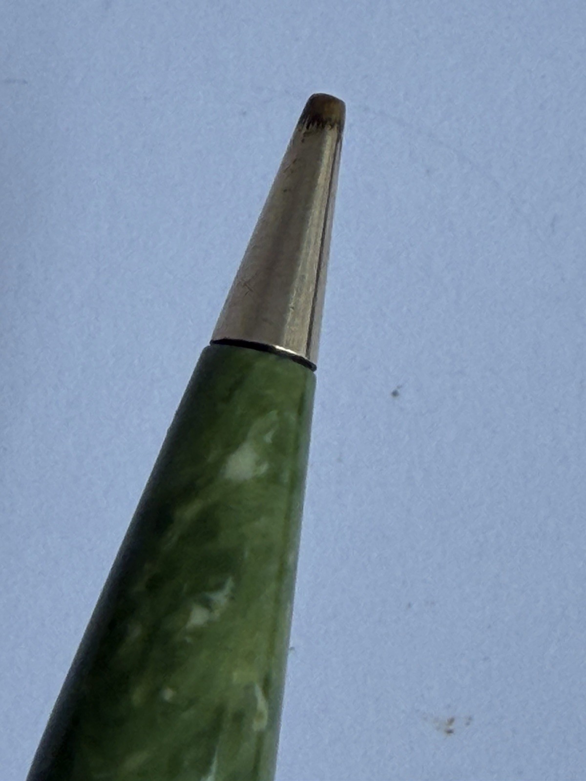 ATQ VTG 1920’s Sheaffer’s Lifetime Gold Filled Marbled Green Mechanical Pencil