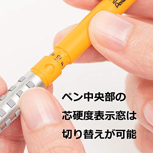 Pentel Mechanical Pencil Smash 0.5mm Q1005-15A Orange