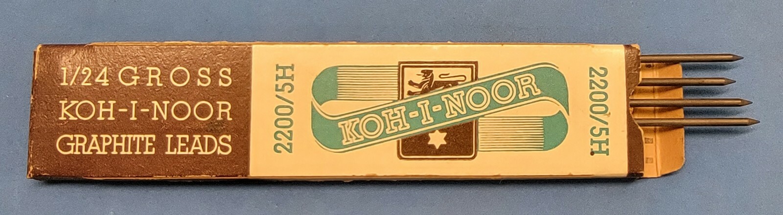 KOH-I-NOOR 2200 / 5H LEADS BOX OF 4 STICKS