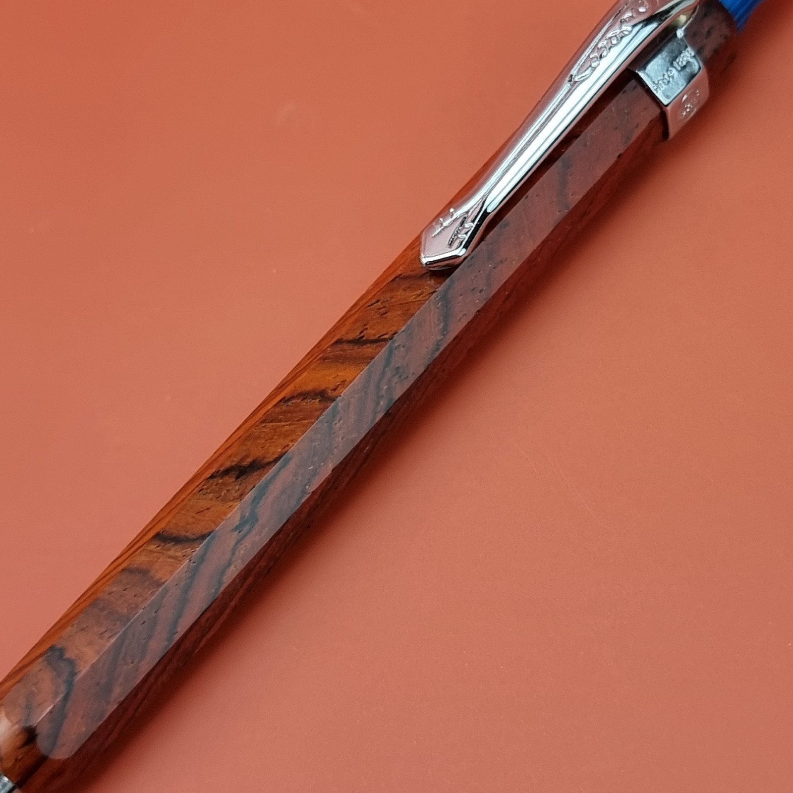 Hand Crafted Pentel PG5 Mechanical Pencil with Octagonal Wood Barrel