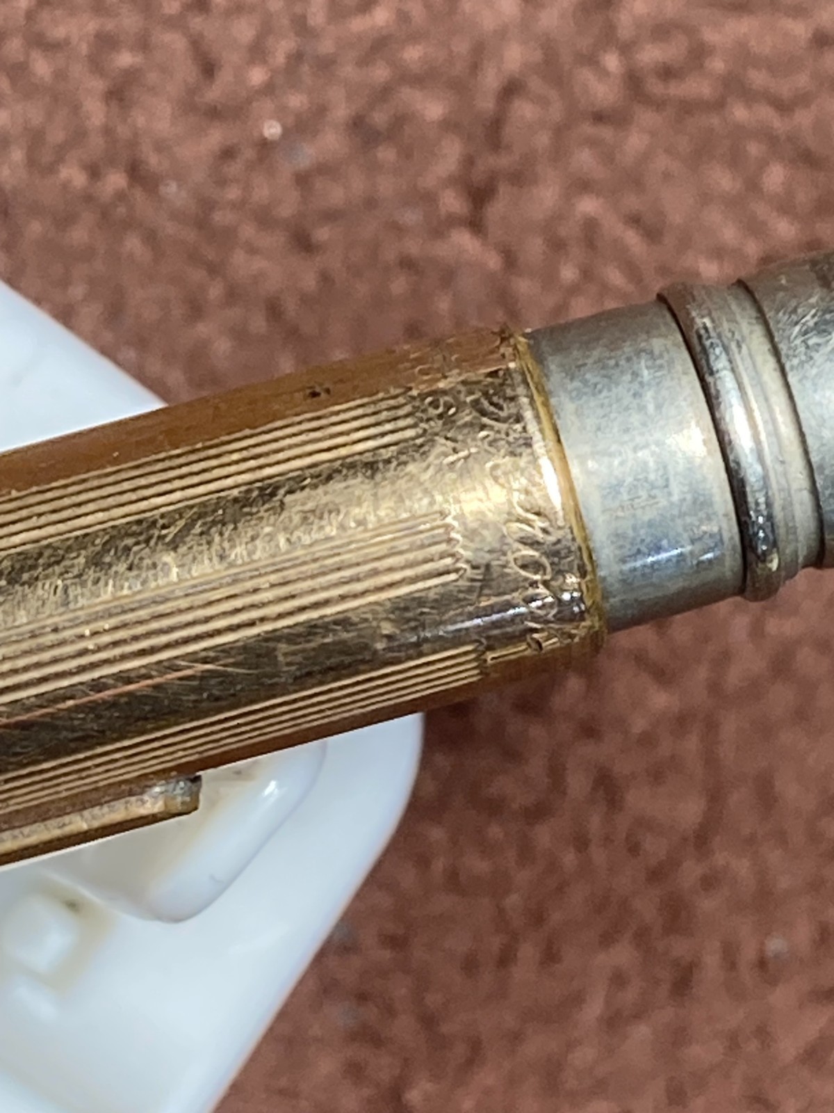 ESTERBROOK RARE CAP REPEATER MECHANICAL PENCIL IN GOLD FILLED