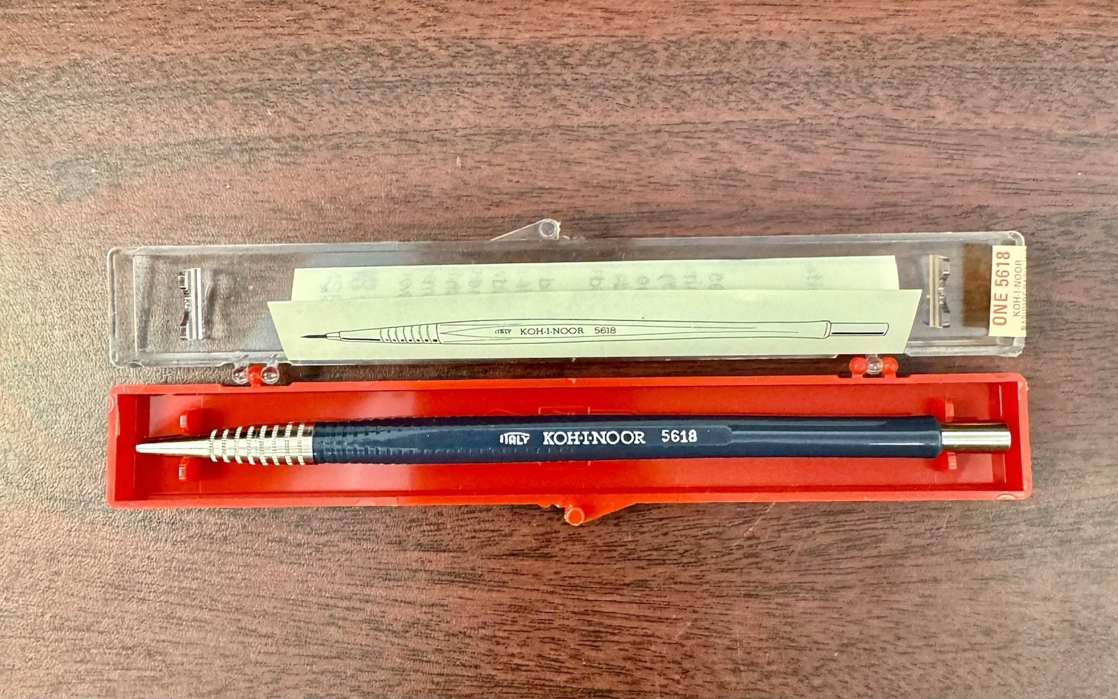 Vintage NOS Kohinoor KIN 5618 Incremental Advance 2mm Excellent Condition