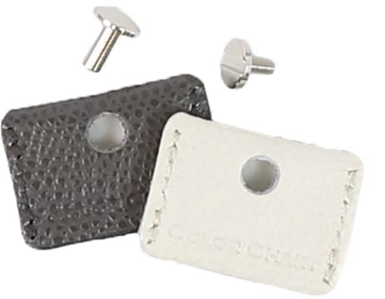 Itoya Color Chart: Twin Key Caps Set Shell White & Anchor Gray