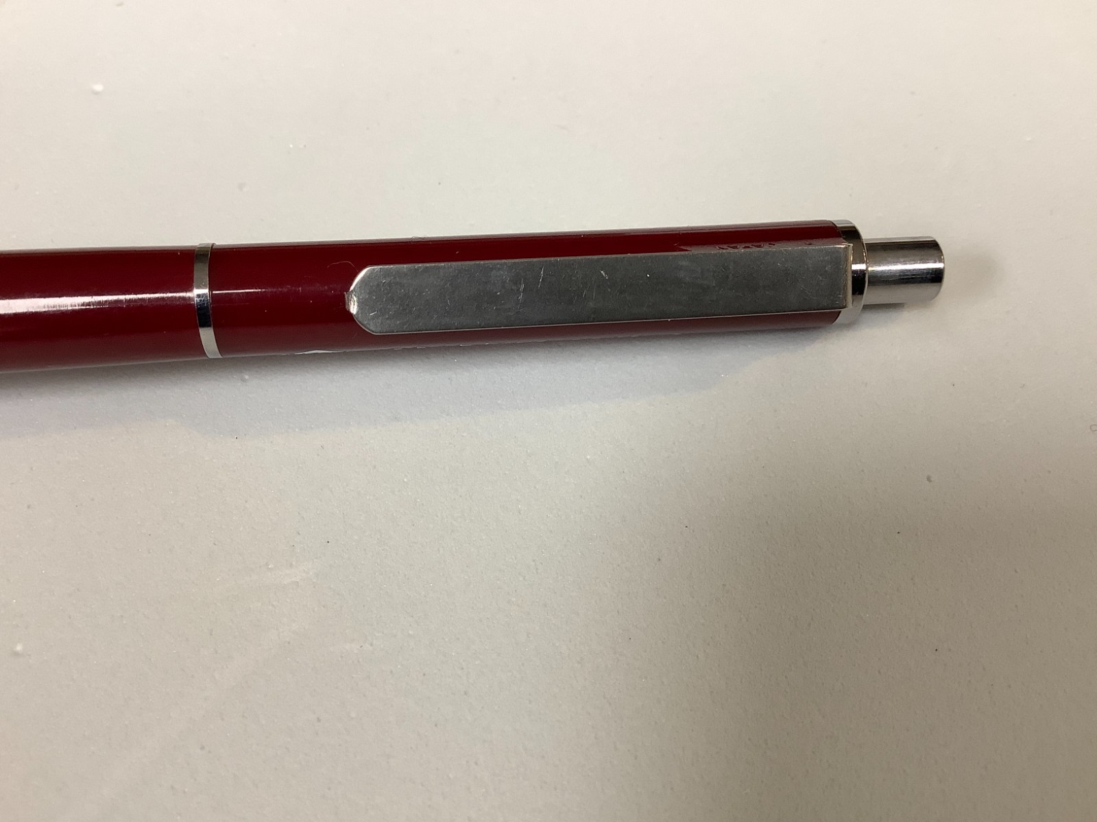 Vintage-Alvin DRO3 Draf/Tech Mechanical Pencil .9mm-Maroon-Japan–Needs lead