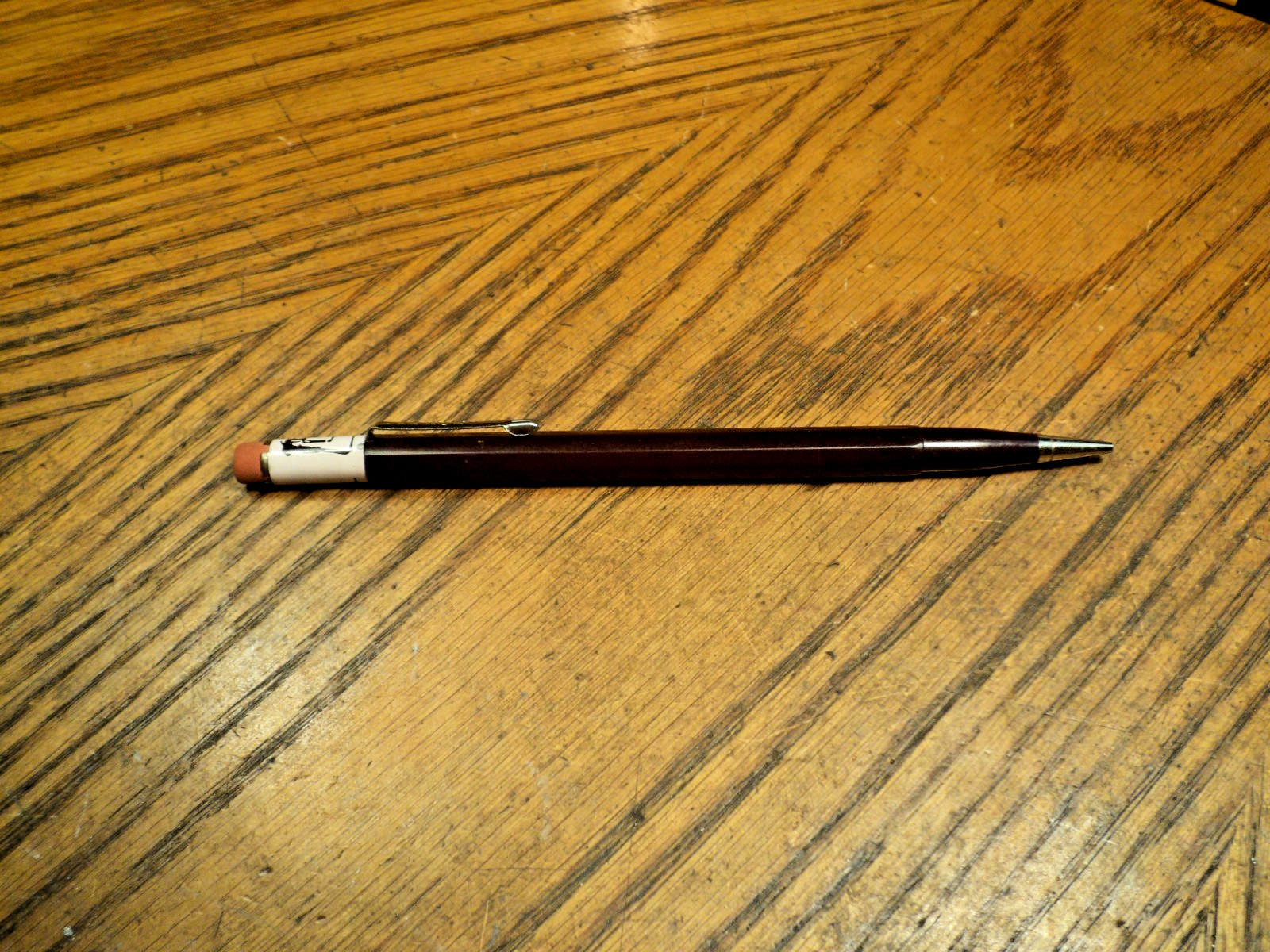 Vintage Durolite Mechanical Pencil Clark Supply Co Waterloo IA 5-5/8″ Long USA B
