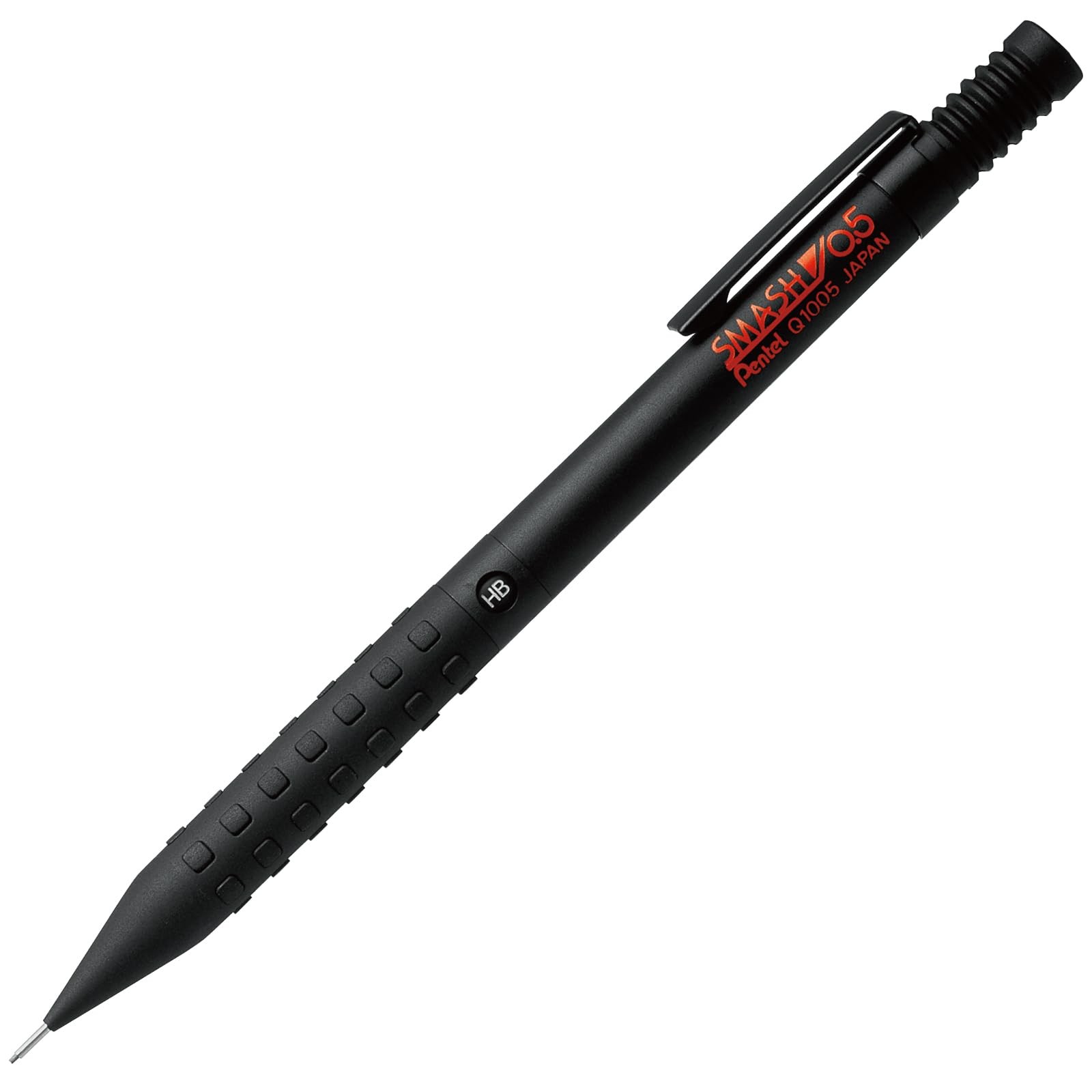 Black 0.5mm Mechanical Pencil with Comfortable Grip and Durable Design