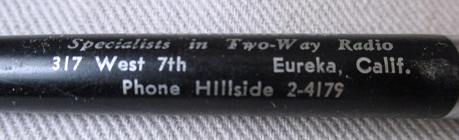 Rare Ritepoint Advertising Retractable Mechanical Pencil, Vanishing Point, Wheel