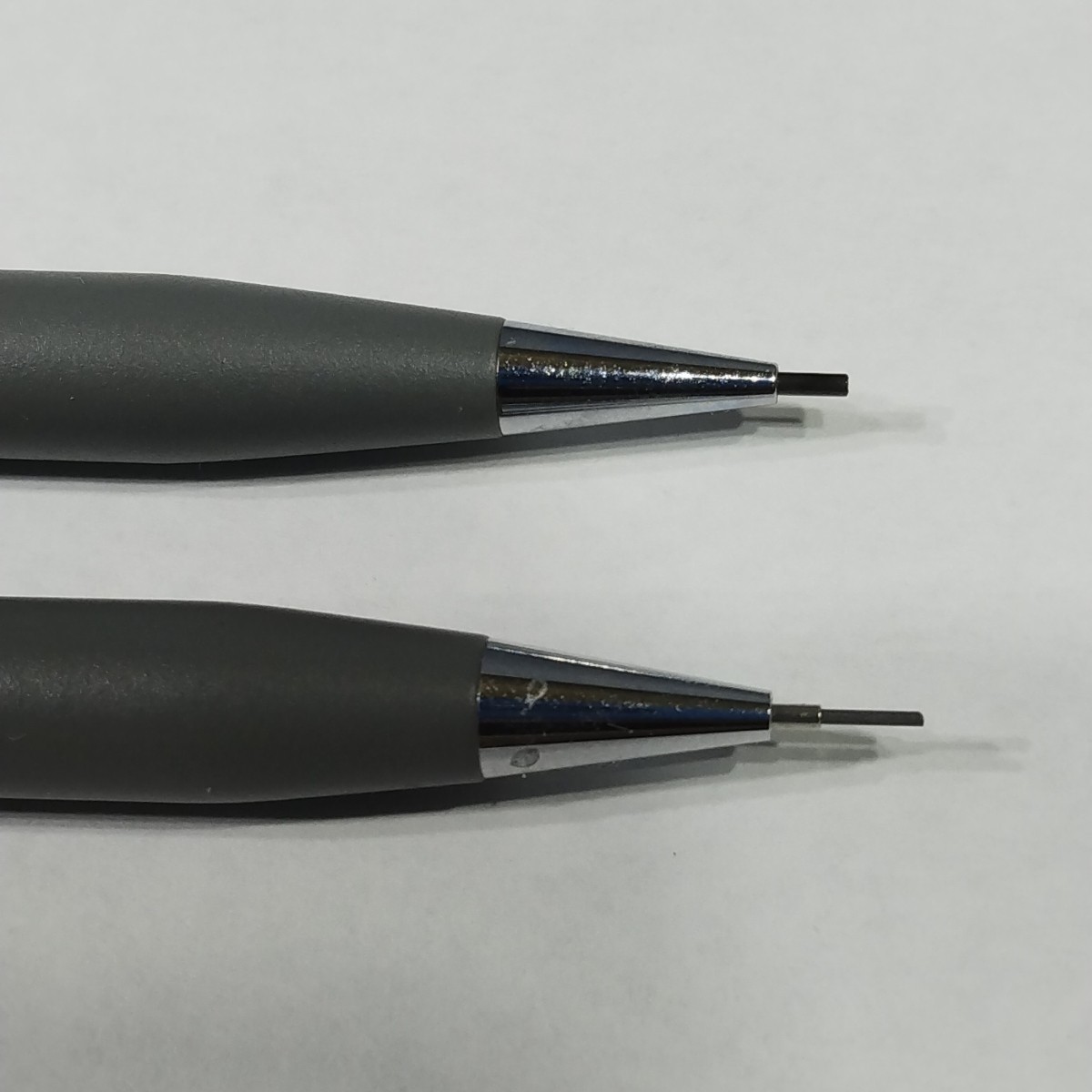 Vtg 2 Cross Century Classic Mechanical Pencils 0.9mm & 0.5mm Matte Gray & Box