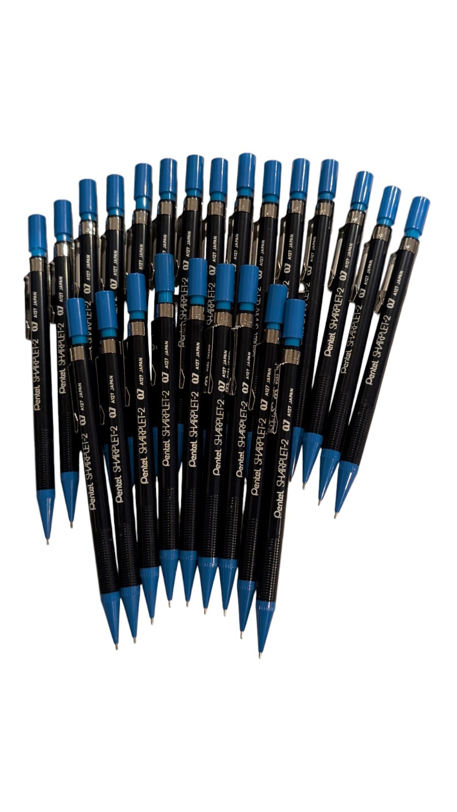 Pentel SHARPLET-2 Mechanical Pencil 0.7 A127 Made In Japan Drafting LOT OF 24
