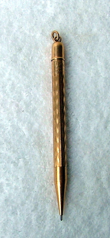 VINTAGE CONKLIN ROLLED GOLD NO 4VS LADIES MECHANICAL PENCIL PAT 7-6-20 #kk98